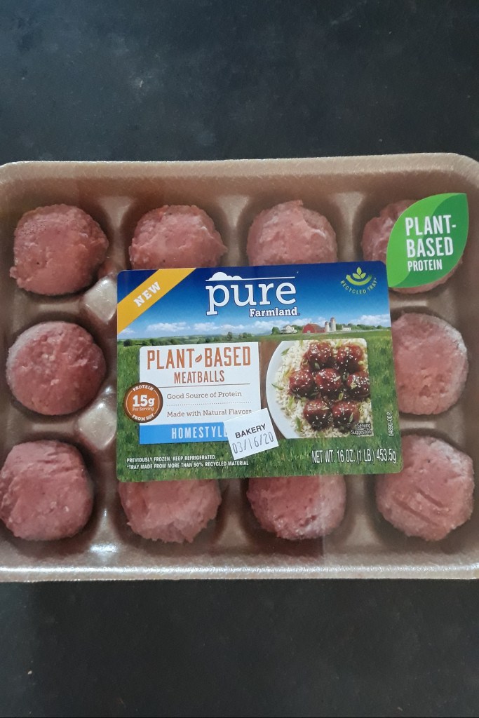 12 Plant-based meatballs by Pure Farmland