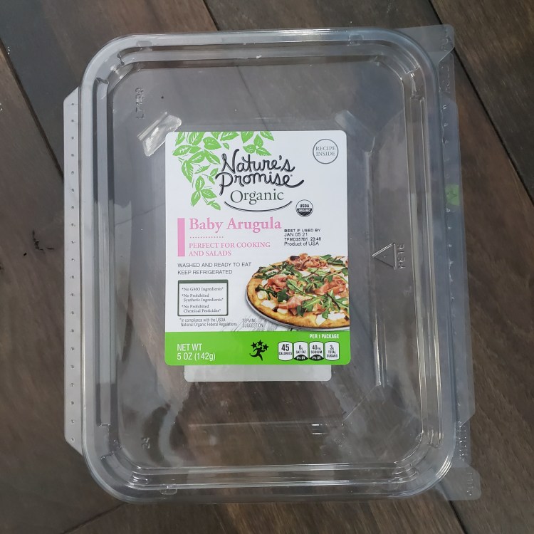 Empty 5oz clamshell container for seed starting