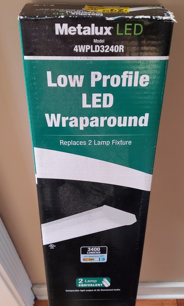 LED shop lights, 3400 lumens