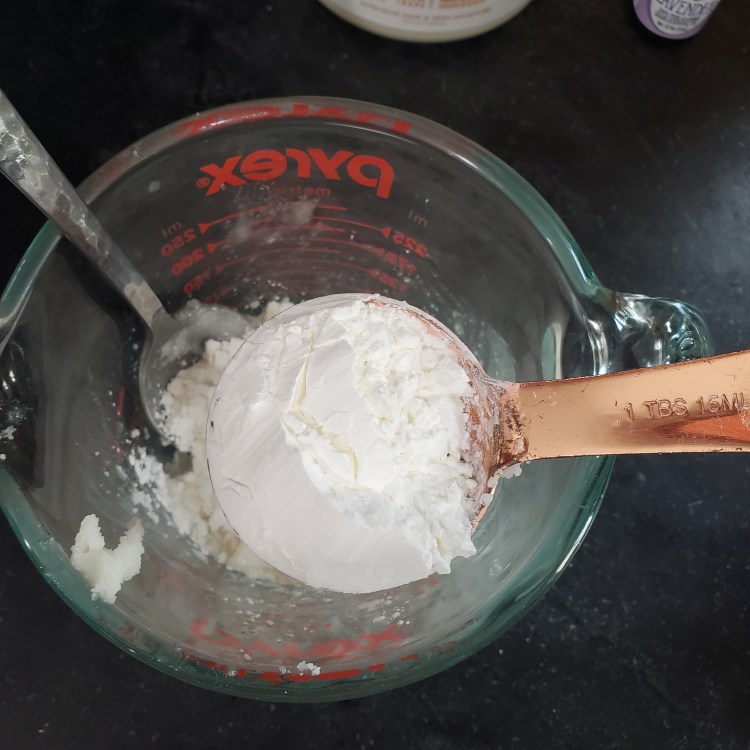 1 tablespoon of corn starch